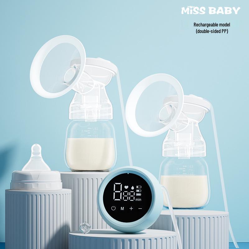 Miss Baby Smart Double Electric Breast Pump for Postpartum Lactation