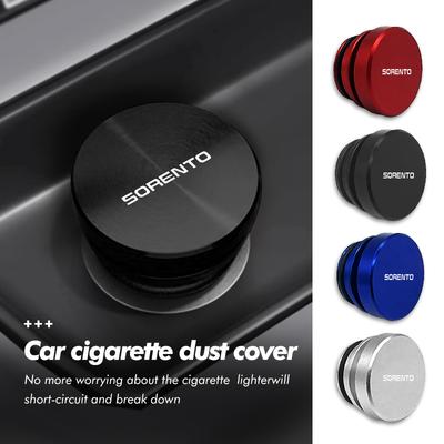 Für Aluminium Auto Zigarettenanzünder Abdeckung Schutzhülle Auto Zubehör Forte Stonic Sorento Spectra Cadenza Sephia Carens