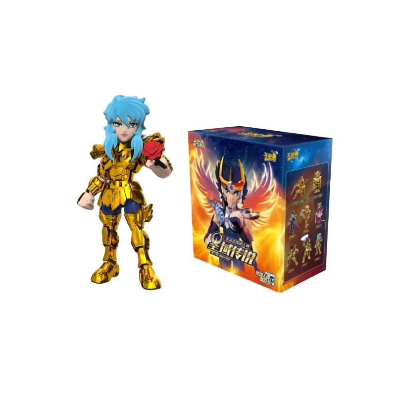 In Stock Card Game Saint Seiya Doll Saint Land Legend Part 2 Assembly Figure Genuine Building Blocks Collection Gift