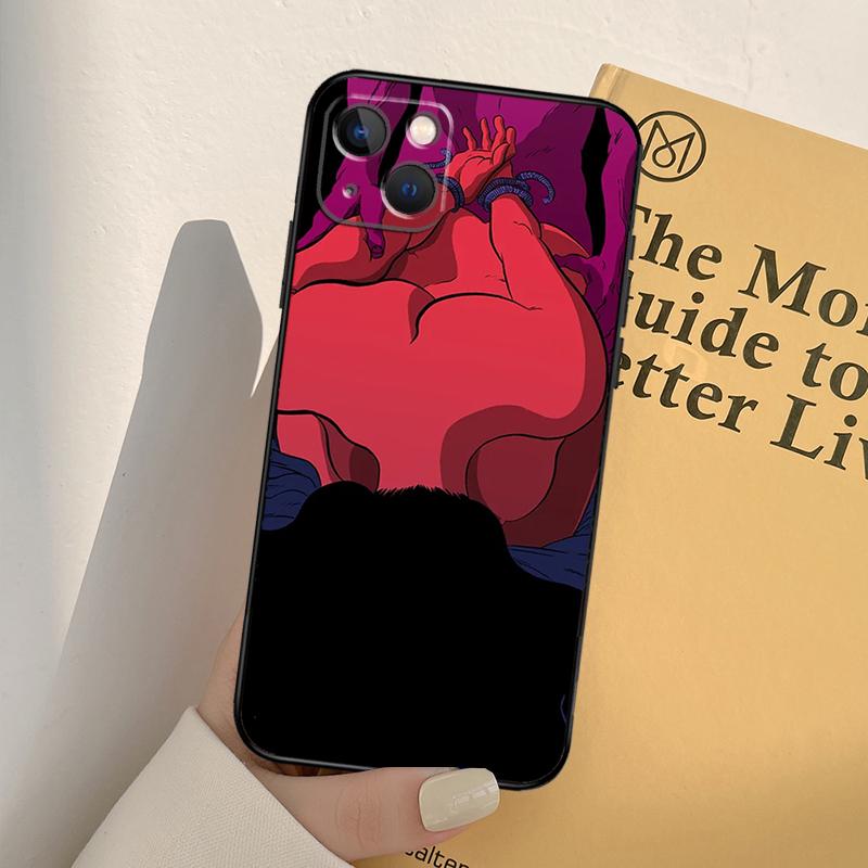 Sexy Lady Red Lips Girls Bikini Silicone Phone Case For iPhone 17 Pro Max 17 Air 17Pro Protector Shockproof Cover