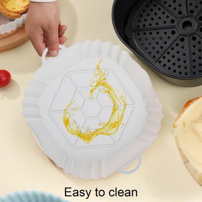 Silikon-Fritteuseneinsatz Lebensmittelqualität BPA-frei Hochtemperaturbeständig Leicht zu reinigen Backen