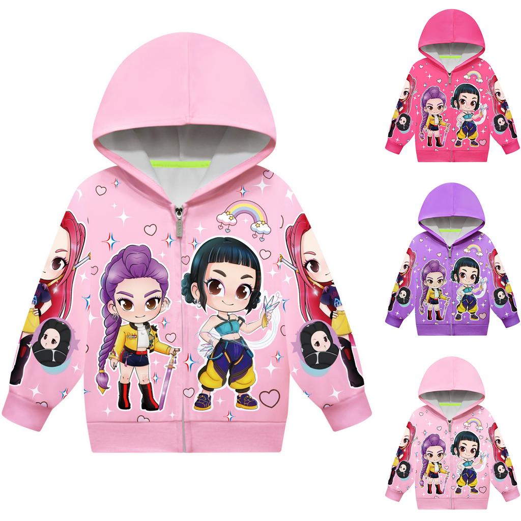 Kids Loose Long Sleeve Sweatshirts Blouse Causal Fashion Solid Color Pullover Hooded Sweatshirts Top With Pocket