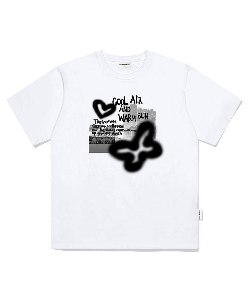 ESCAPEFROM Black Escape City T-Shirt White