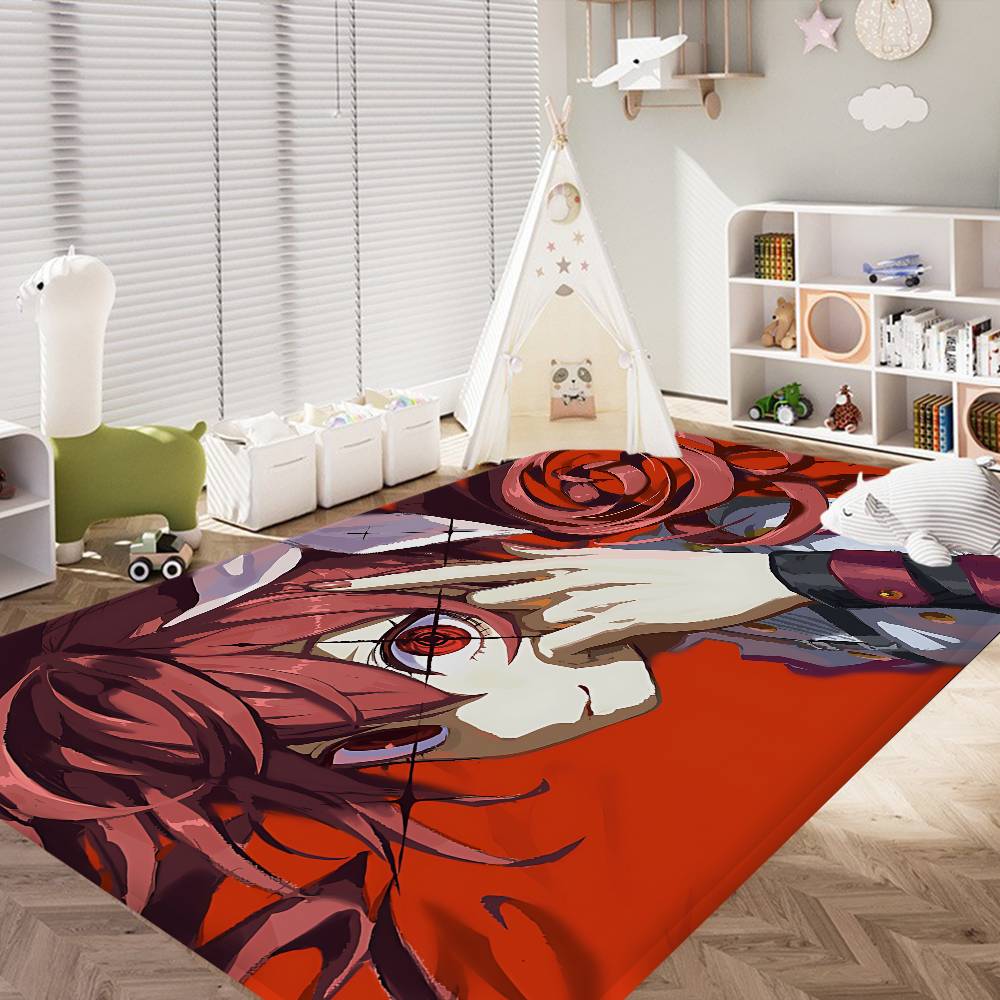 Vocaloid Teto Singer girl Floor Mat Rectangle Anti-slip Home Soft Badmat Front Door Indoor Outdoor Mat Hotel Decor Mat