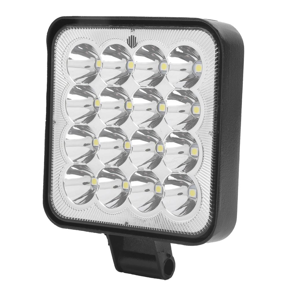 48W 16LED čtvercové pracovní světlo Jasné IP67 vodotěsná lampa pro auto motocykl nákladní automobil loď