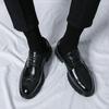 Pantofi de afaceri casual din piele, cu tăieturi Brock, de dimensiuni mari, pentru toate anotimpurile, tăietură joasă, pentru tineri
