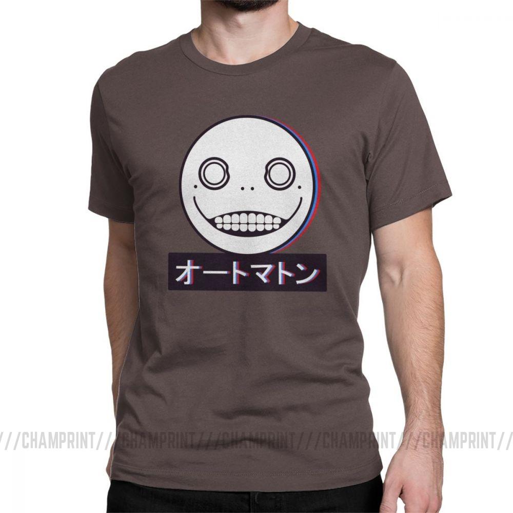 Humor Spiel Nier Automata 2B Yorha T-Shirts Herren Rundhals 100% Baumwolle T-Shirt