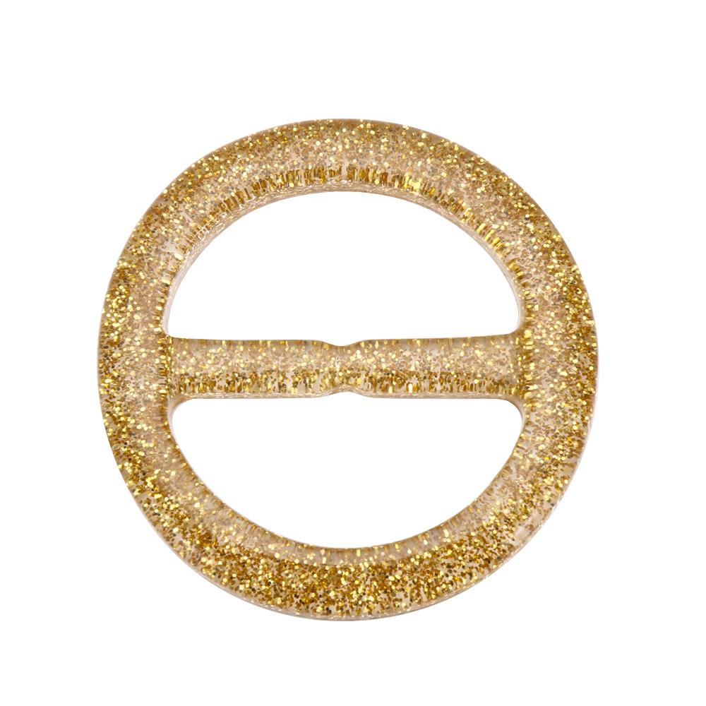 Round Round Belt Buckle Fashion Ladies Silk Buckle Scarf Clips Ring T-shirt Clips Shirt Button Coat Waist Button Clothing Decor