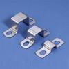 2Pcs 304 Stainless Steel Thickened Square Rectangular U-Shaped Horseback Pipe Saddle Clamp Buckle Throat Hoop 5 Kinds Of Models