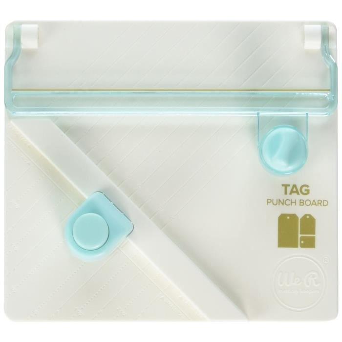 Punchboard pour étiquettes We R Memory Keepers - Tag Punchboard