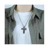 Squids Necklace Game,necklace with Secret compartment,Cross Pendant Necklace