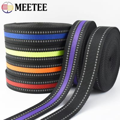 5/10M 15/20/25mm Bandă Reflectorizantă Panglică Decorativă Curea Geantă Bandă Guler Câine Benzi de Legare Accesoriu Cusut DIY