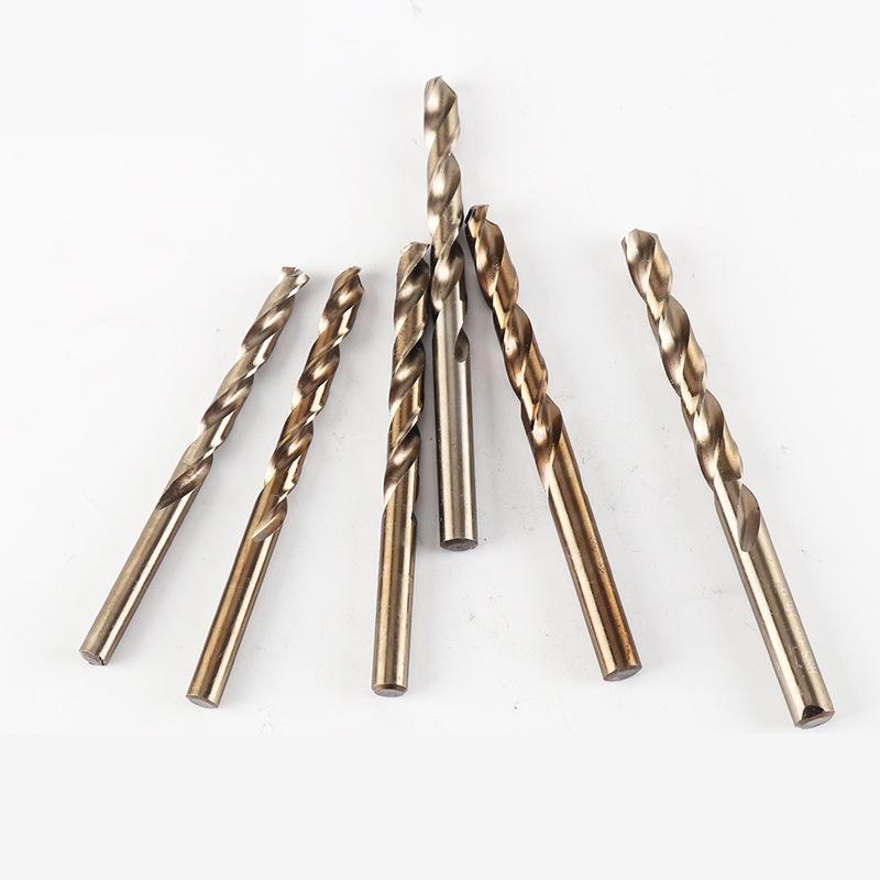 Free Shipping 19PCS/25PCS 1-10mm/1-13mm HSS M35 Cobalt Twist Drill Bit Set for Metal Wood Drilling