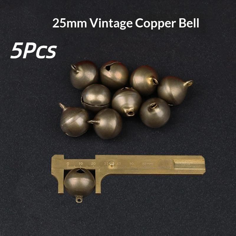 5/10/20/50 Stück 6/8/10/12/14/16/18/20/25 mm Kupfer Glöckchen Kleine Lose Perlen für Frohe Weihnachten Deko DIY Bastelzubehör