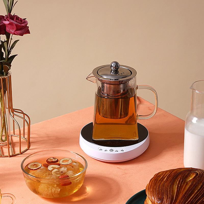 100 °C Tassenwärmer, Tassenwärmer, Heißteebereiter, Wärmer, Untersetzer, elektrische Heizplatte, Induktionsherd, Kaffee, Milch, Tee, Heizkissen, 200 W