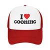 I Love Gooning Sun Hats Casual Baseball Cap Spring  Trucker Hat Hot Sale Tennis Skate Hats Unisex-Teens Fashion Baseball Caps