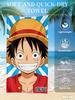One Piece Monkey D. Luffy Beach Towel, Anime Fans Exclusive Limited Edition Pirate Themed Bath Towel for Beach, Pool & Bathroom