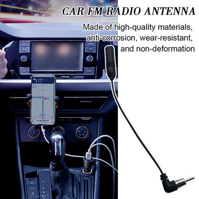 Metal 200mm Car Stereo Audio DVD Navigation Radio Antennas Adapter Suitable For All Car Audio Accessories Quick Installatio G4L2