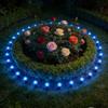 Outdoor Solar Lawn Lights, Small Lights for Guide Paths, String Lights for Patios, Gardens and Lawn Paths, Suitable for Trails, Patios, and Shrubbery