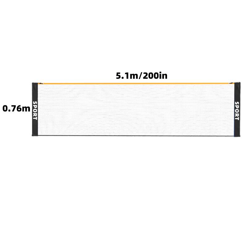 Fengyi Portable & Height-Adjustable Sports Net (5.1m)
