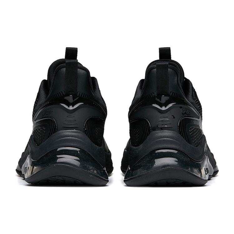 New Anta Cushioning Anti-Slip And Wear-Resistant Rebound Breathable Low-Top Running Shoes Men's Black 112215501-1