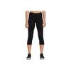 Adidas Solid Color Breathable Sports Seven-Quarter Fitness Pants Women Bottoms Black DU2045