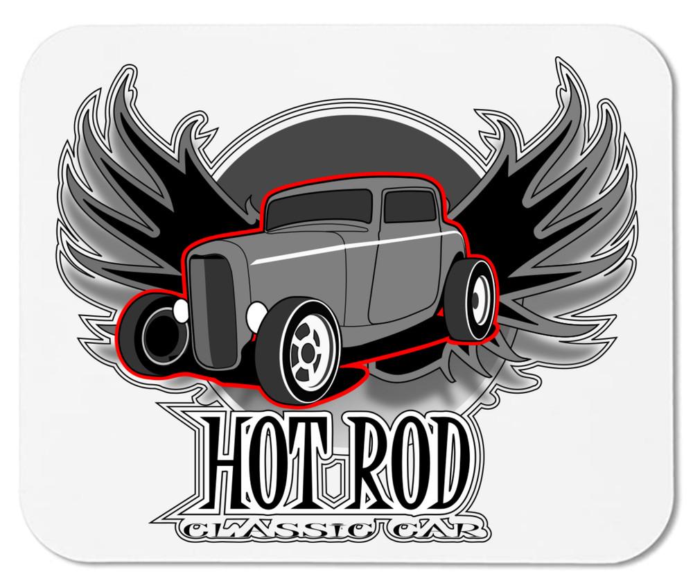 Hot Rod - Mouse Pad Unisex T-Shirt M