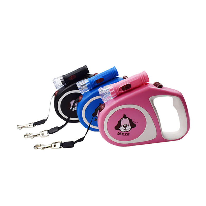

Fresh Automatic Dog Leash/Dog Leash for Walking, Outing, and Running Fresh Automatic Leash Pink