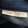 MIUMIU Made In Italy Chambray Pants W27 Navy Women Used