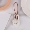 Cute Animal Pendants Handmade Key Chain Decorative Bag Charm Elephant Rabbit Lanyard Toy