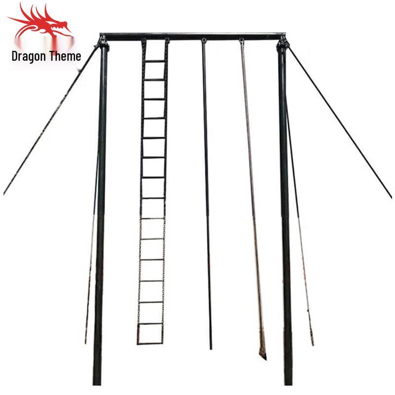 Heavy-Duty Rope Climbing Training Frame