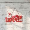 Sweet Love Door Pendant Exquisite Love Wall Hanging Valentine's Day Hanging  Background Prop