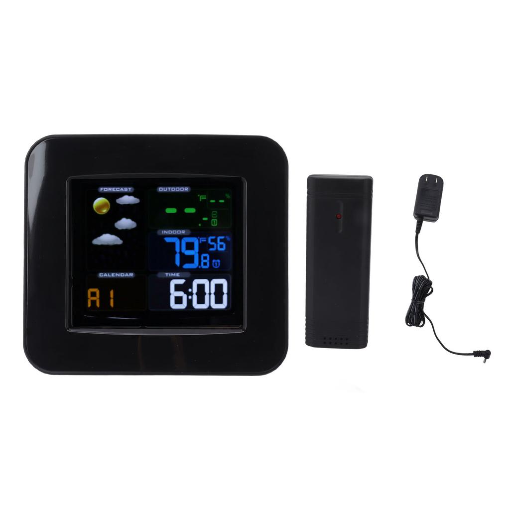 Wireless Thermometer Hygrometer Color Screen Multifunctional Wireless Hygrometer for Home