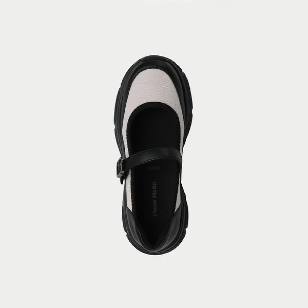 Thommcan Women S Comfort Mary Jane SneakerS Bunny02 8tmbn25S8S Ivory Black