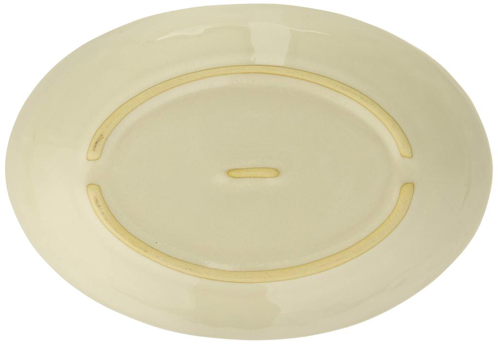 KINTO (Kintou) Hokkuri Curry Plate, White, Microwave and Dishwasher Safe, 23079