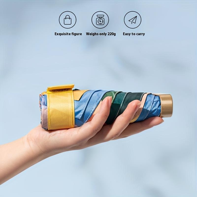 Oil Painting Umbrella - Sunshade for Women, Lightweight and Compact All-Weather Use