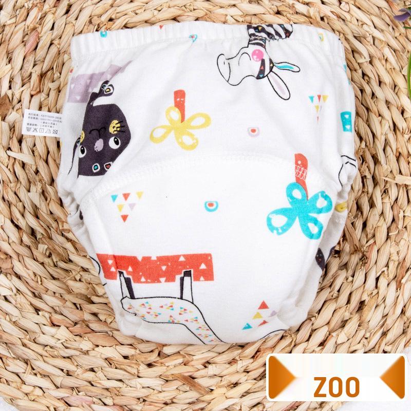 Cotton Leak-Proof Washable Baby Training Pants for Boys and Girls