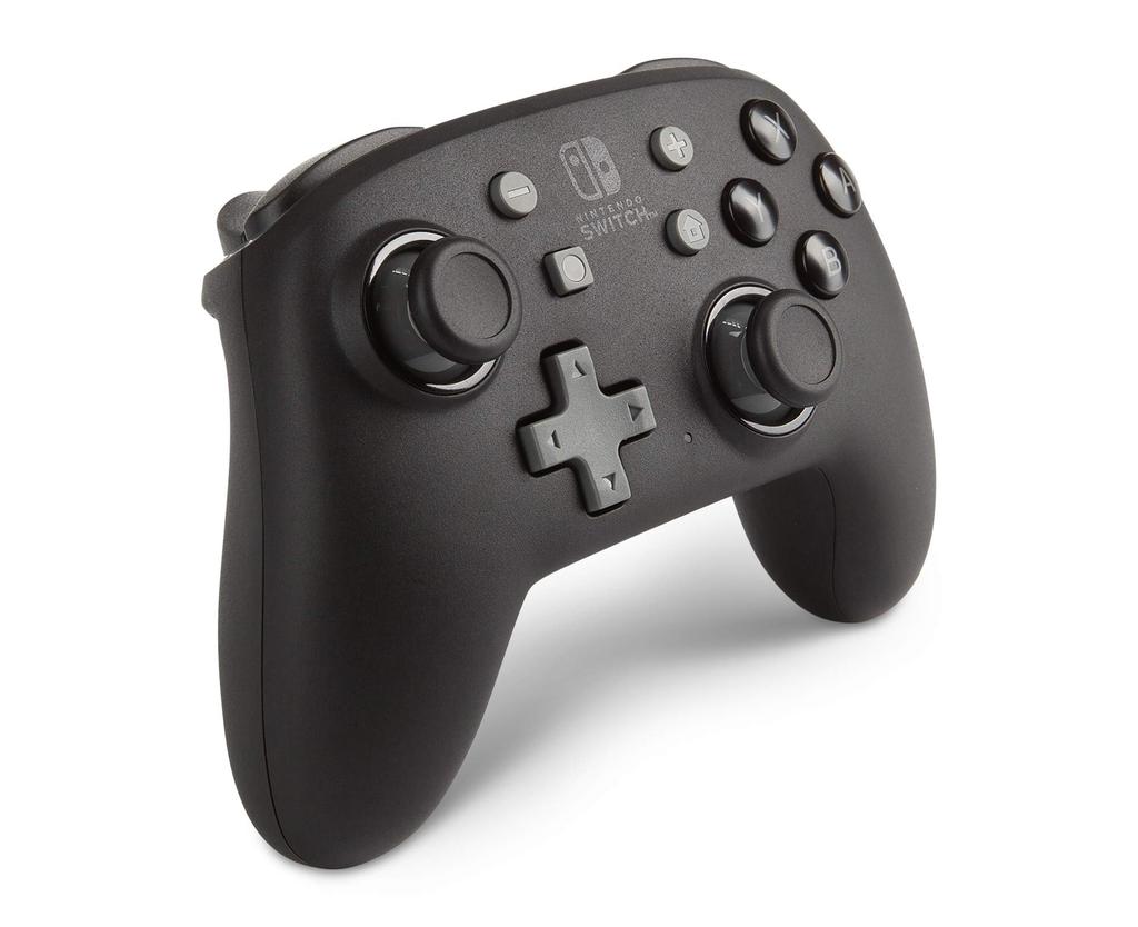 Nintendo Licensed PowerA Nano Enhanced Wireless Controller for Nintendo Switch Smaller Than Standard Product Product - Black, Size, 2-Year Warranty,