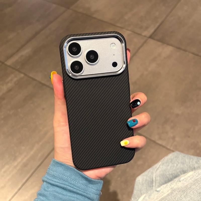 

Carbon Fiber Pattern Magnetic For Magsafe Case For iPhone 17 Air 16 15 14 13 12 Pro Max Wireless Charge Shockproof Cover iPhone 15 Pro Max