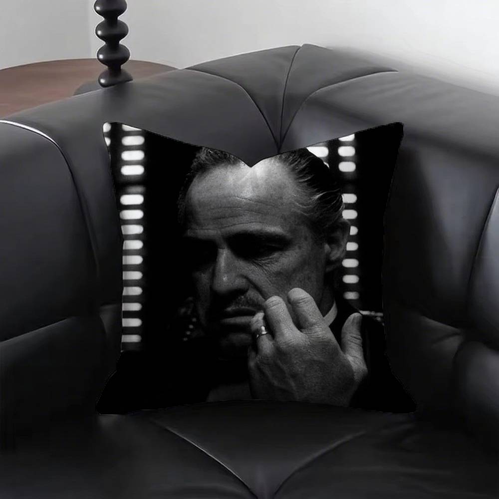 

TTheGodfather Pillow Case Fashion Square Pillowcase Bedroom Sofa Room Ins Decoration Leisure 40x40cm16x16in