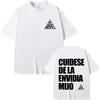 Hot Sale Rapper Canserbero Cuidese Dela Envidia Mijo Tshirt Unisex Hip Hop Fashion Oversized T Shirt Unisex Vintage Cotton Tshirts