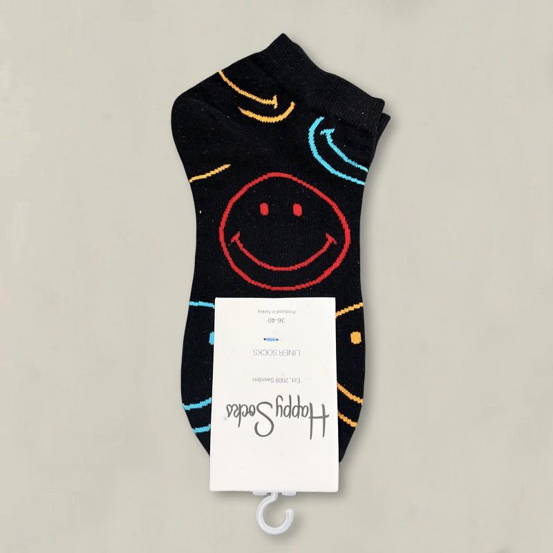 Happy Socks Womens Ankle Cartoon Cute Cotton Low Cut Colorful Casual