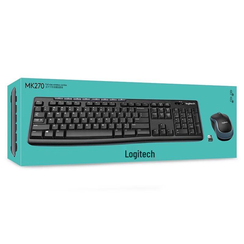 Logitech MK270 Wireless Keyboard and Mouse Combo