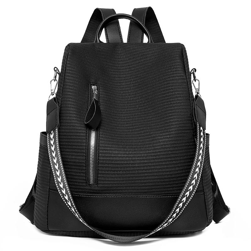 

2026 New Fashi Women s PU Leather Backpack Large Capacity Waterproof Anti-Theft Travel Bags Casual Daypack for Work & Outdoor чёрный