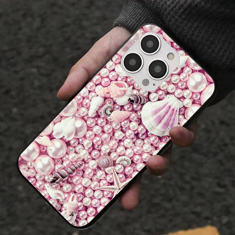 Seaside Shells Phone Case For Iphone 7 8 Plus X Xr Xs 11 12 13 Se2020 Mini Mobile Iphones 14 Pro Max Case