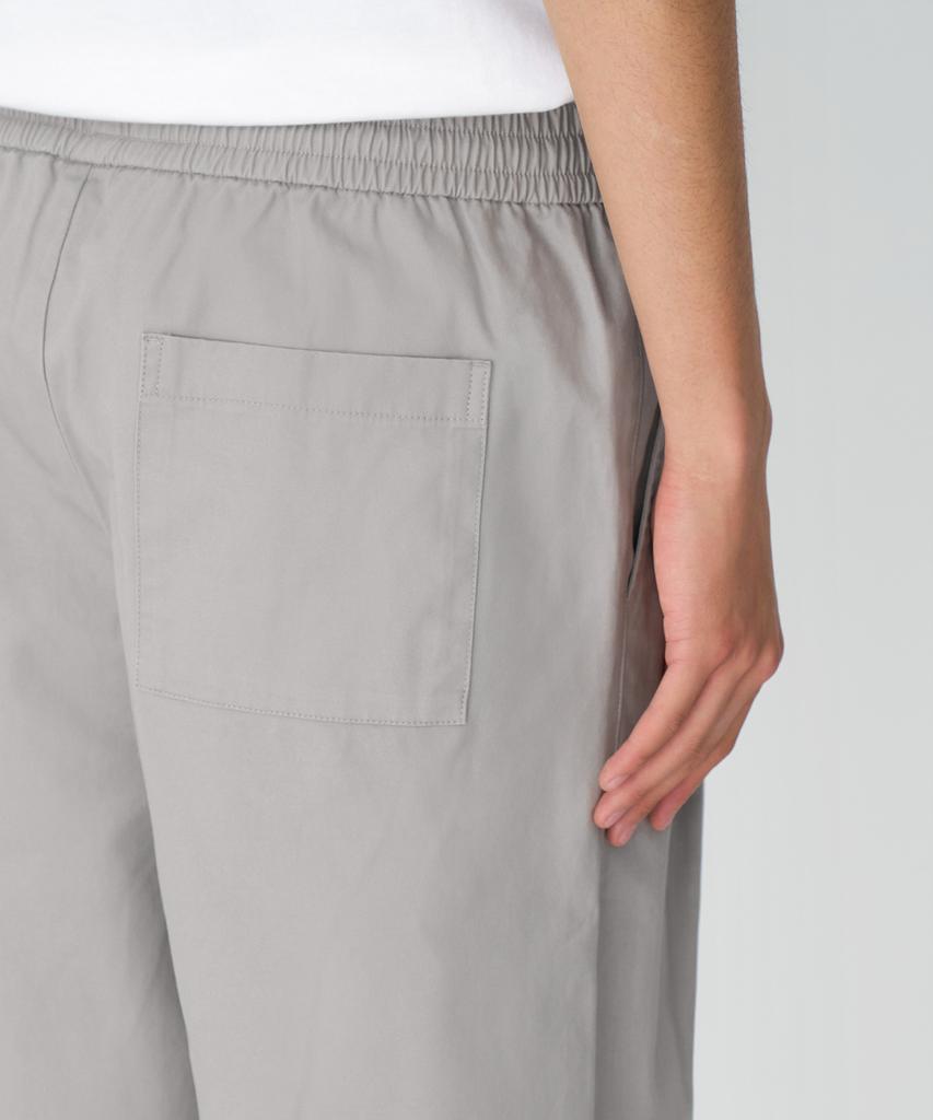 MUSINSA STANDARD Cotton Loose Tapered Elastic Waist Pants [Light Warm Grey]