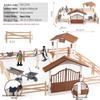 Children's Thousand-Mile Horse Simulation Model Toy and Sand Table Set