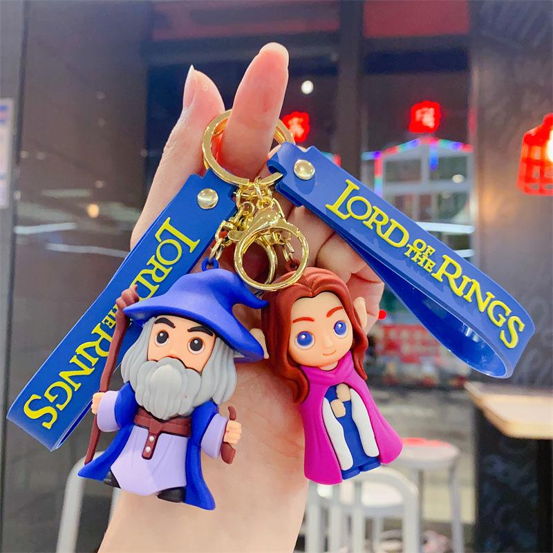 Keychain Cute Elf Prince Keychain Lord of The Rings Men's and Women's Bags Pendant