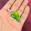 Green Flash Labradorite Pendant Gemstone Jewelry, 925 Solid Sterling Silver Pendant, Handmade Jewelry Birthstone Pendant, Gift For Him