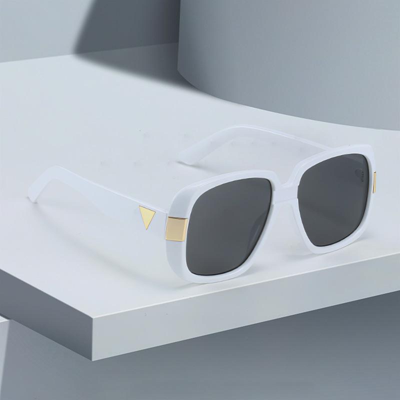 Retro Square Frame Sunglasses For Women Artistic Youth Accessories Daily Commuting Versatile Trendy Women'S Glasses